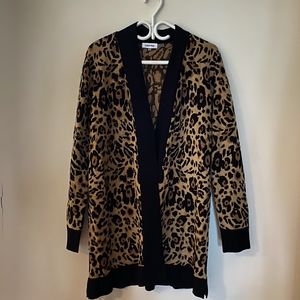 Calvin Klein leopard cardigan